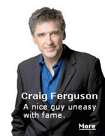 Most nights, he introduces himself as ''TV's Craig Ferguson'', and pronounces it a ''great day for America''. After that, no one knows what might come next - not even the host.